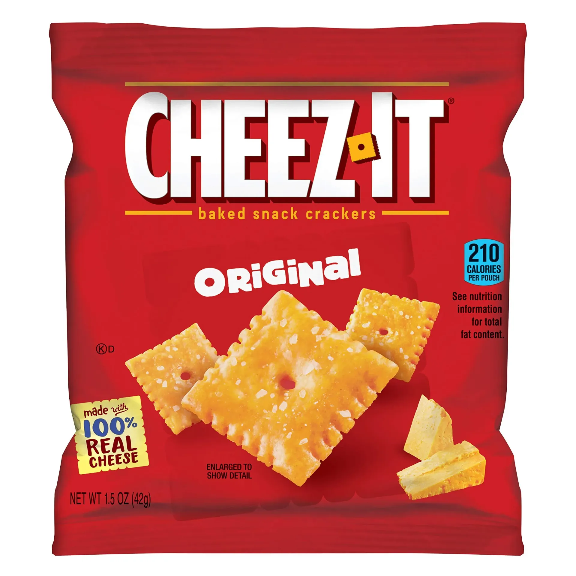Cheez-It Baked Snack Cheese Crackers, Original (67.5 oz. box , 45 ct.)