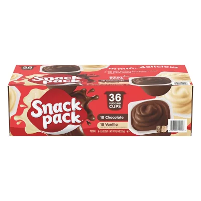 Snack Pack Pudding Variety Pack (3.25 oz., 36 pk.