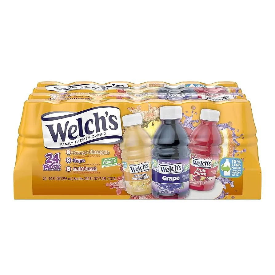 Welch's Variety Pack 10 fl. oz., 24 pk.
