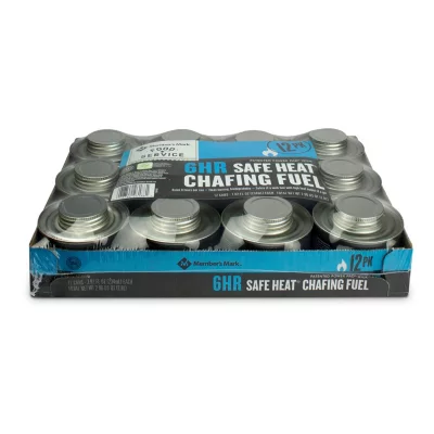 CHAFING FUEL 6 HR 12 PK W/POWER