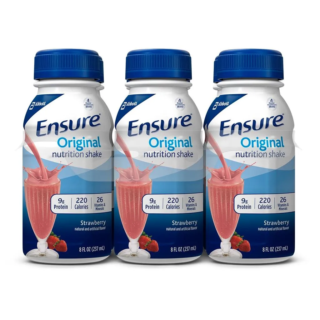 Ensure Original Nutrition Strawberry  24ct