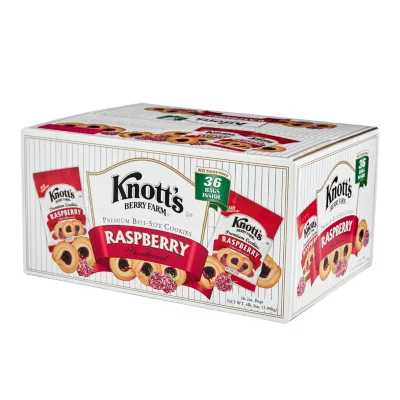 Knott's Berry Farm Raspberry Shortbread Cookies 32